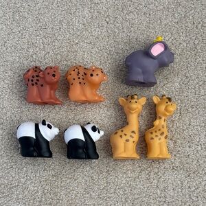 Assorted Fisher Price Little People zoo Ark animals
